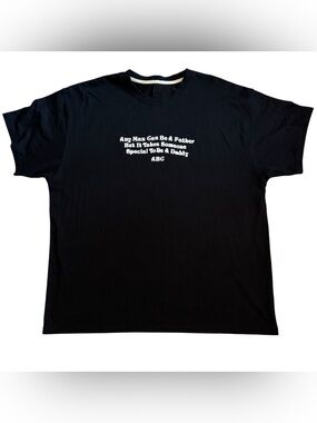 Advisory Board Crystals Abc. Black Cotton T-Shirt Father Quote Sz XL (READ)